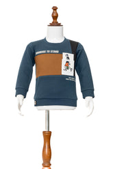 Gusto Newborn Full-Sleeve Round Neck T-Shirt